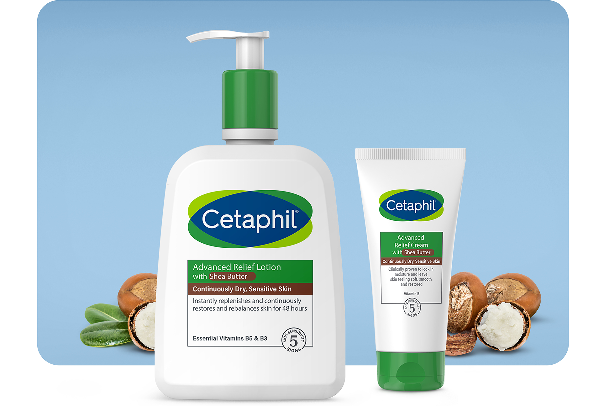 Advanced Relief - Lotion for Dry & Sensitive Skin | Cetaphil US