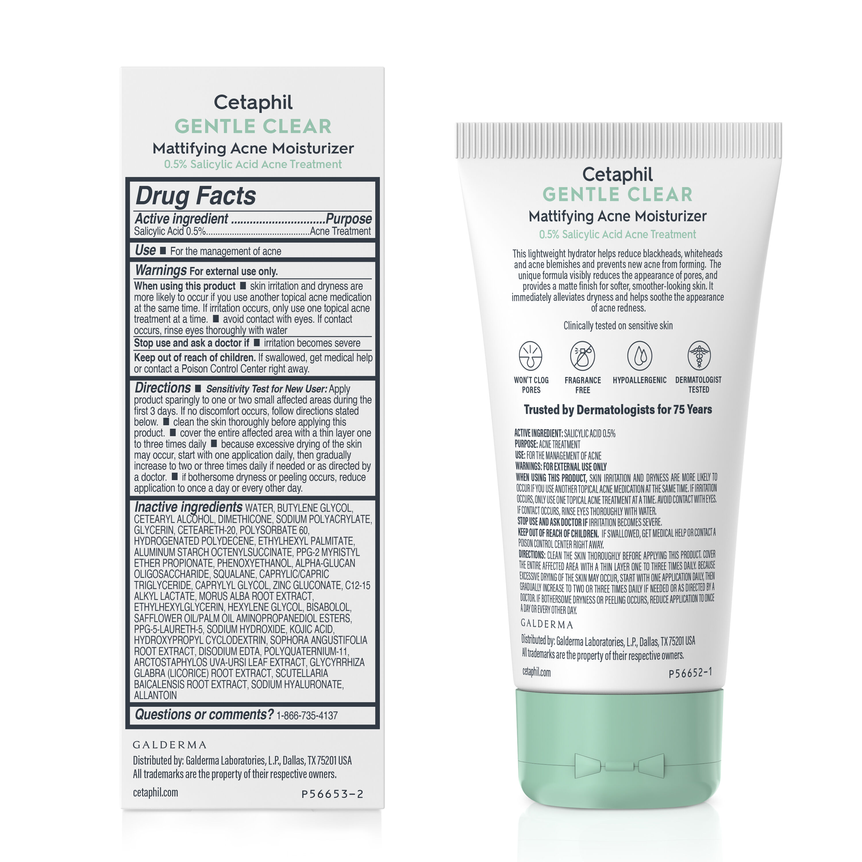 Gentle Clear Mattifying Acne Moisturizer