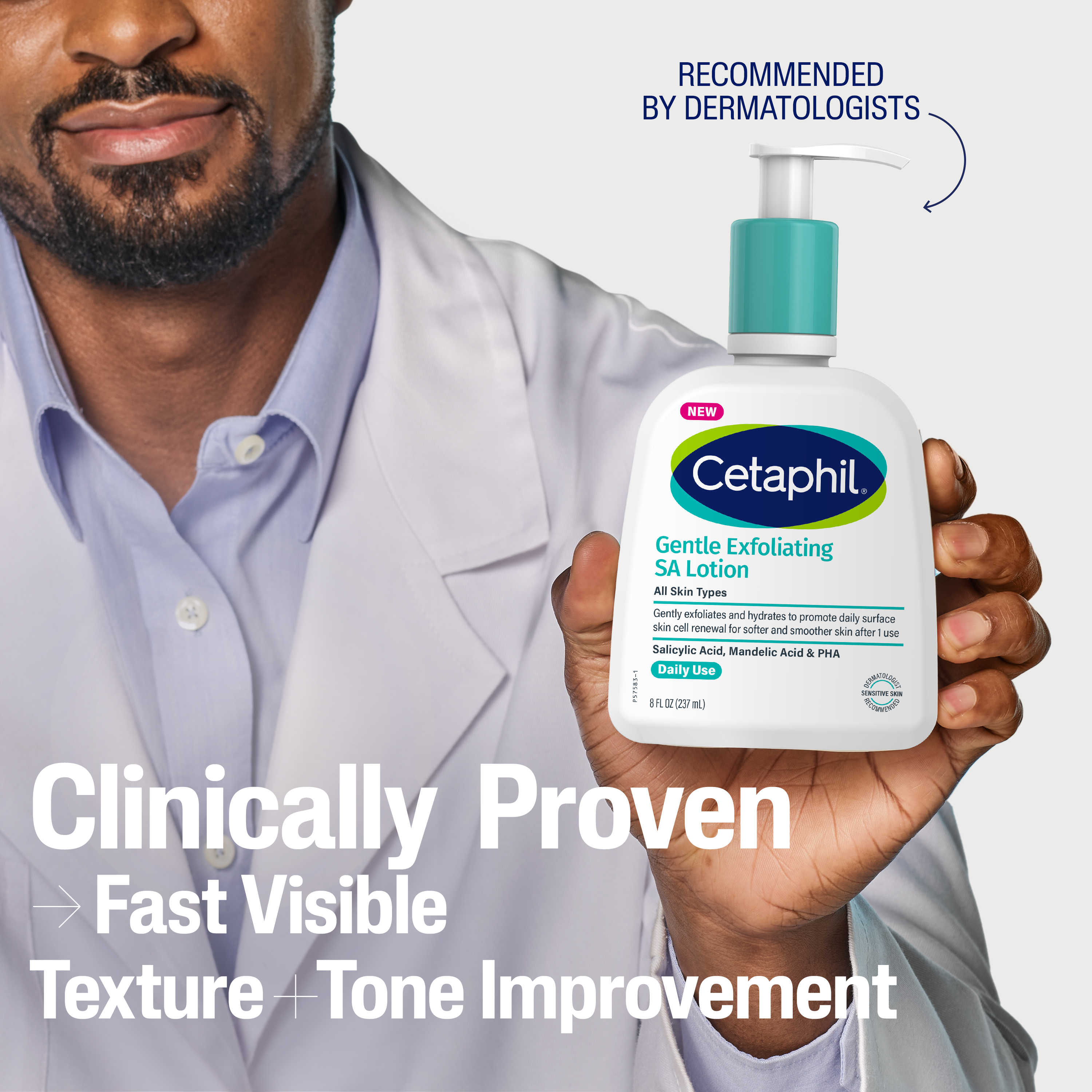 Gentle Exfoliating SA Face Lotion 8oz