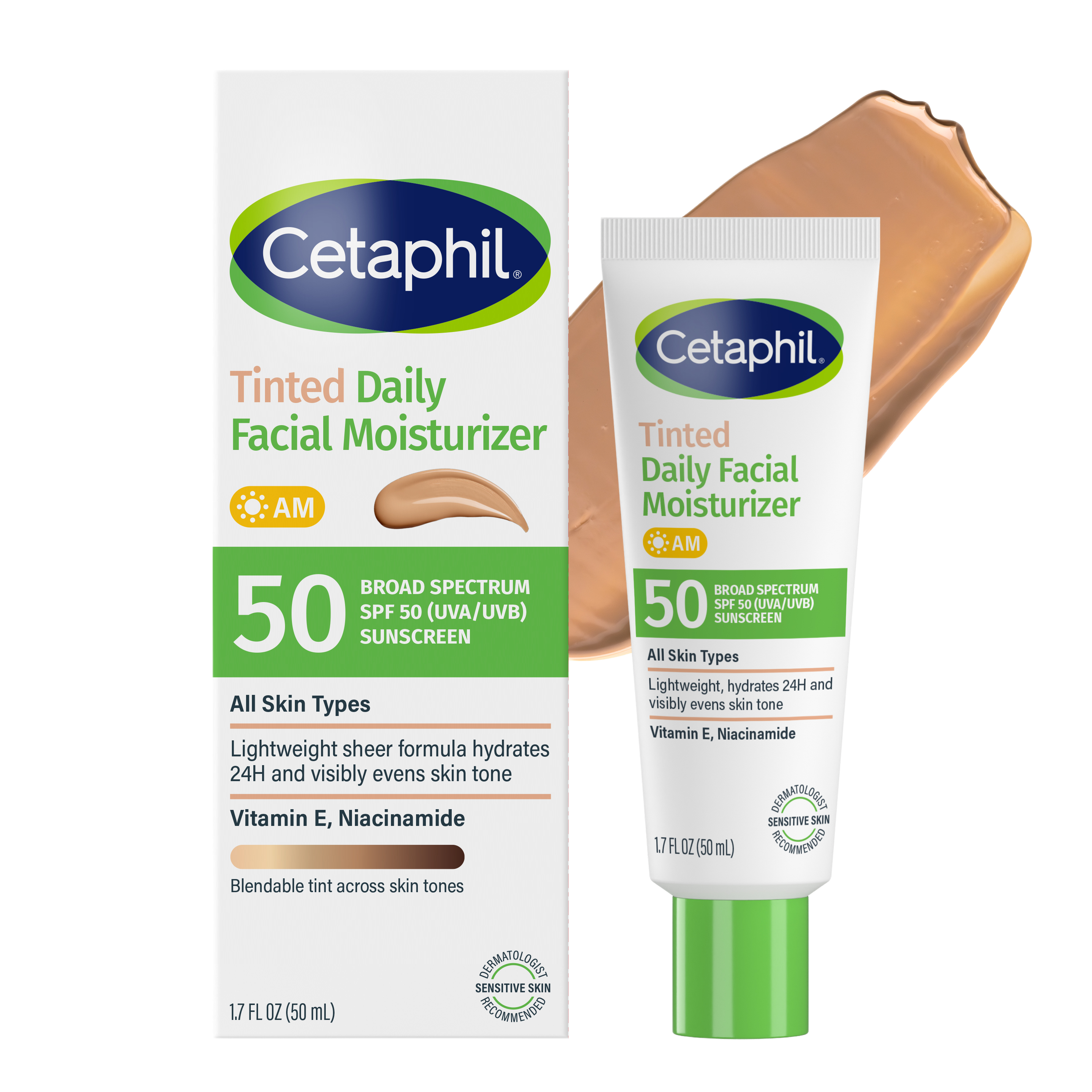 Tinted Daily Facial Moisturizer SPF 50