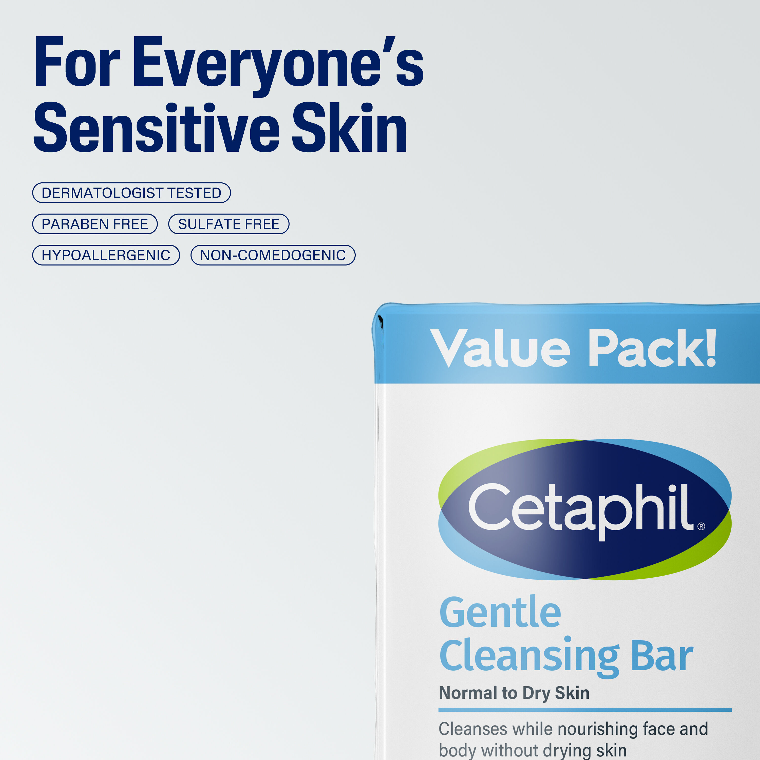 Gentle Cleansing Bar 3pk