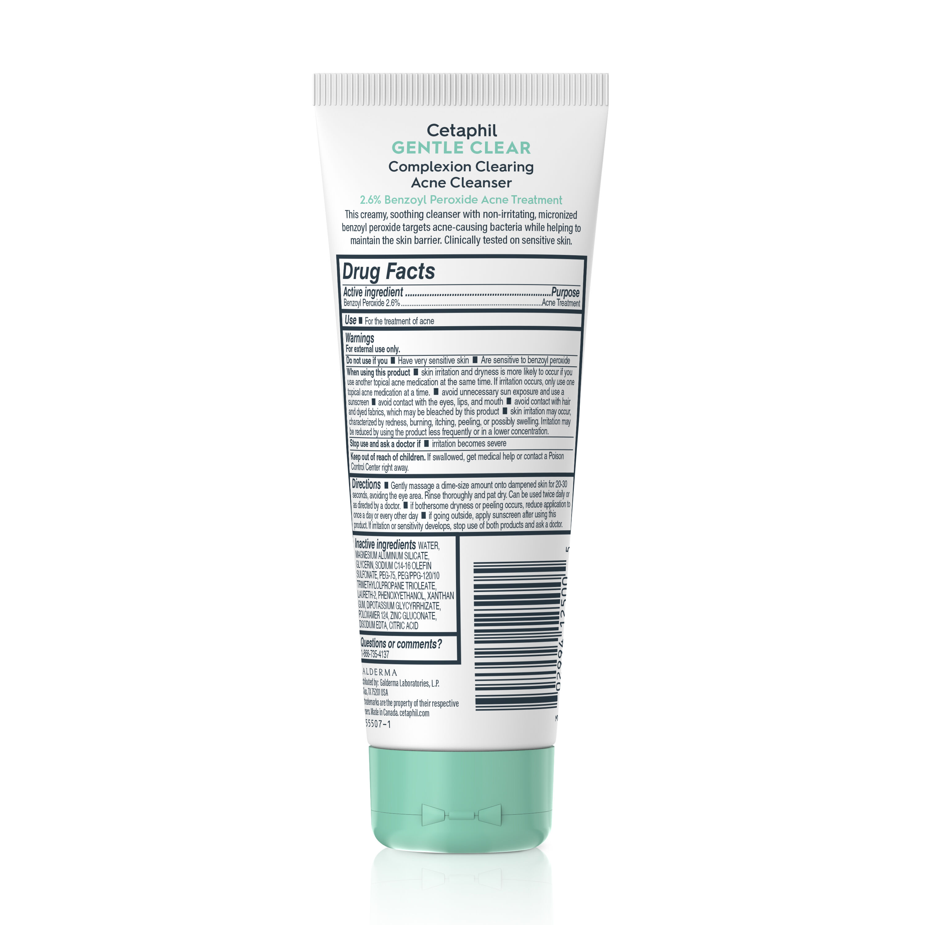 Gentle Clear Complexion Clearing Acne Cleanser