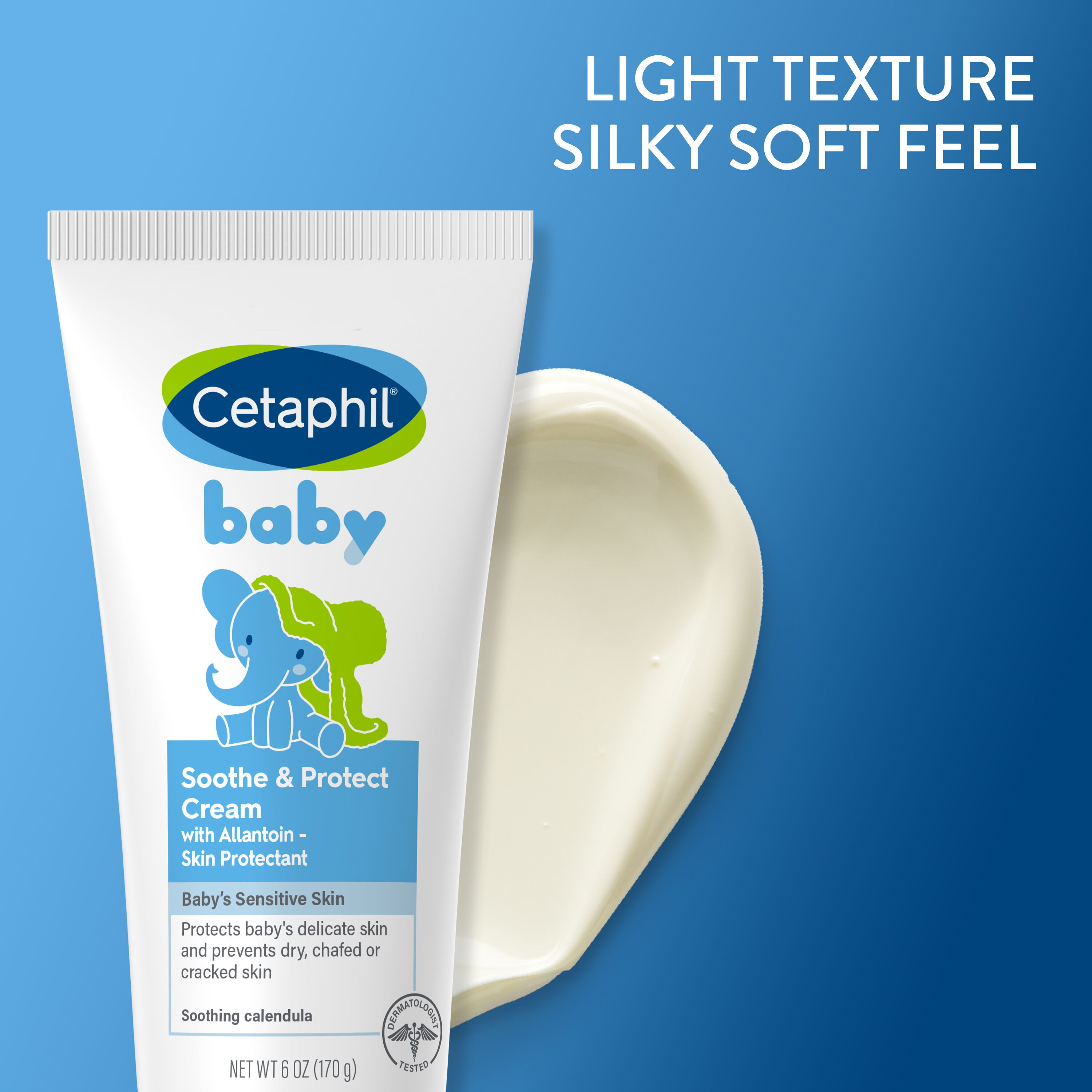 baby sooth and protect cream light texture