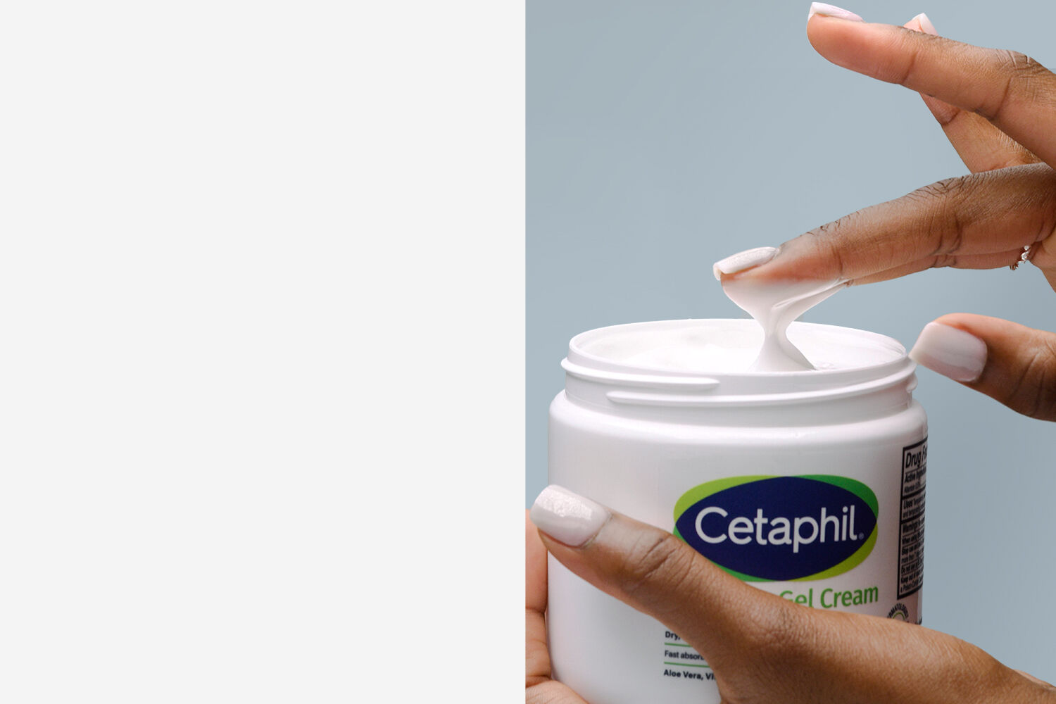 cetaphil body moisturizers on night stand