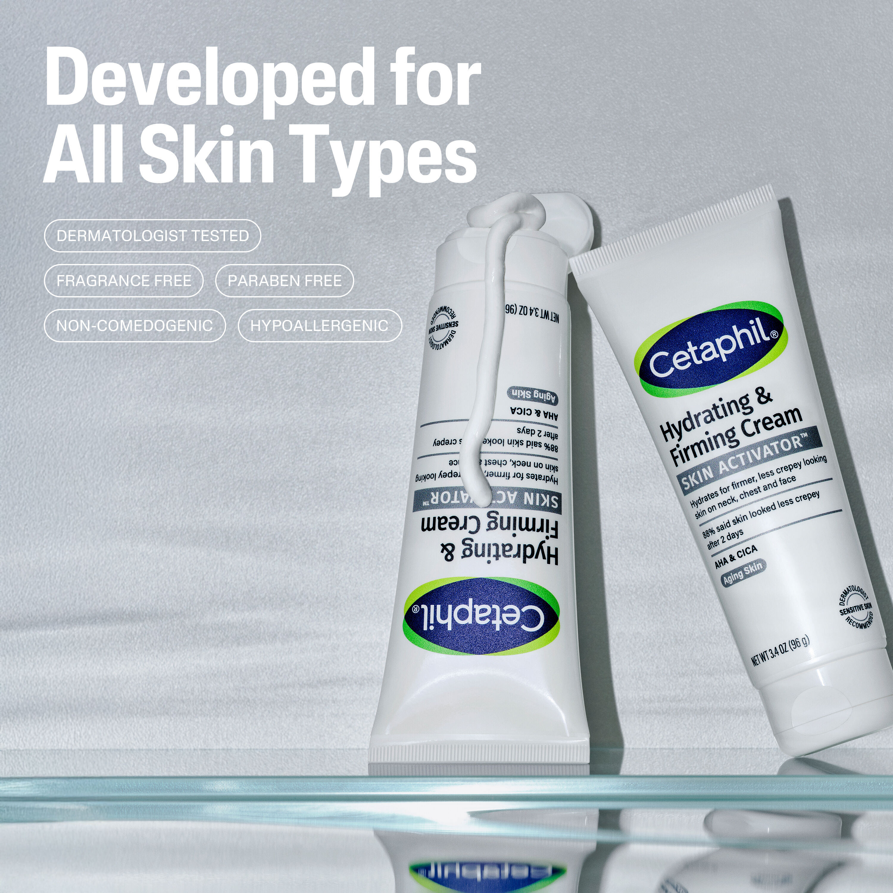 Skin Activator Hydrating & Firming Cream for Neck, Chest & Face