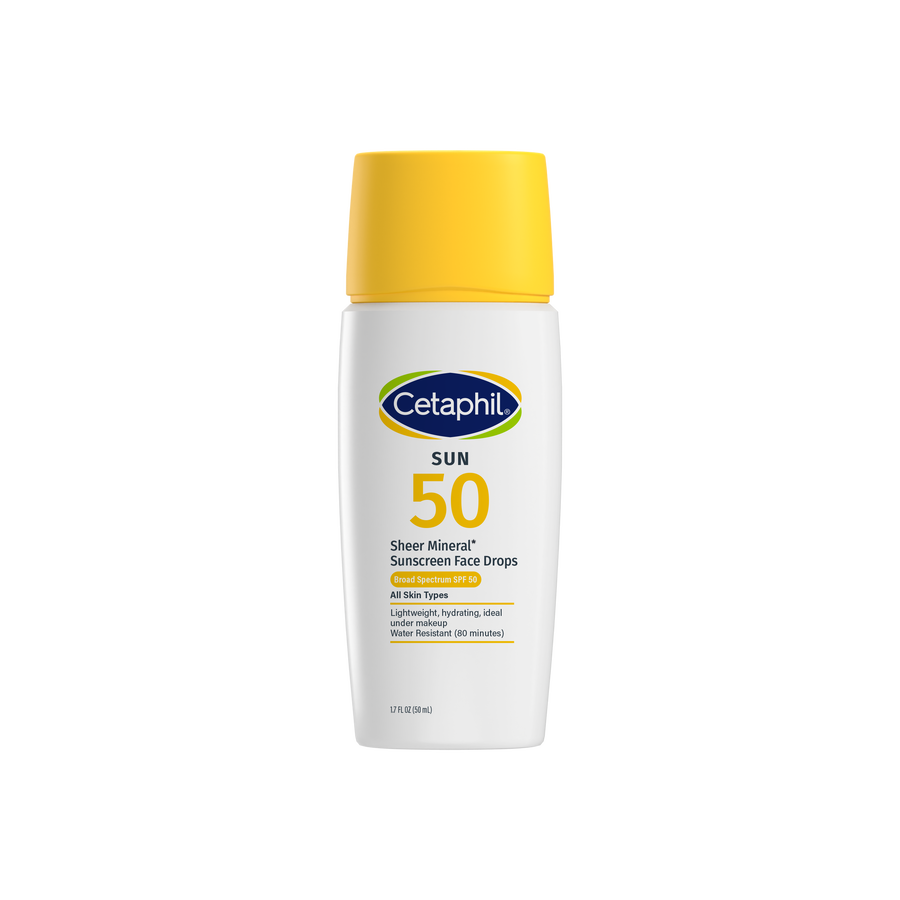 Sheer Mineral* Sunscreen Face Drops SPF 50