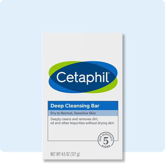 Cetaphil deep cleansing bar