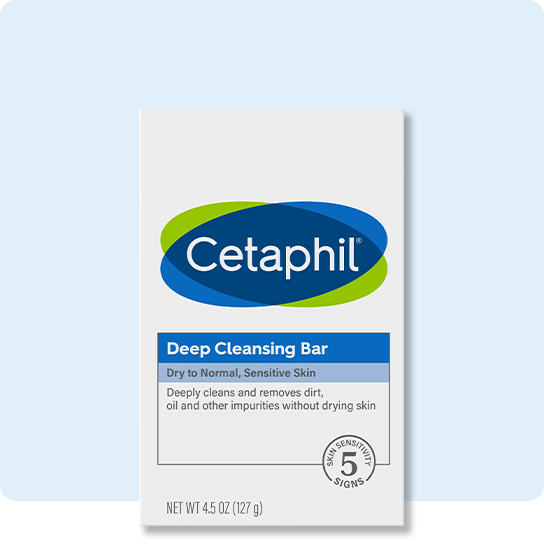 Cetaphil deep cleansing bar