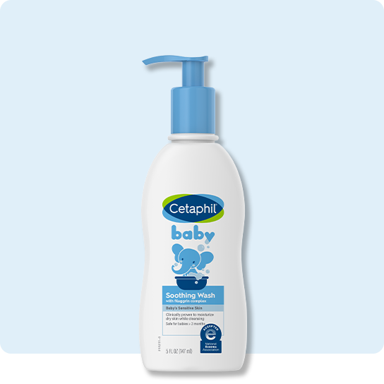 Cetaphil baby soothing wash