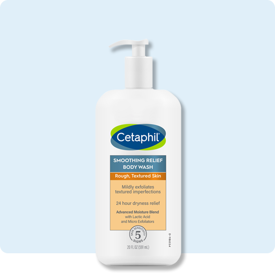 Cetaphil smoothing relief body wash