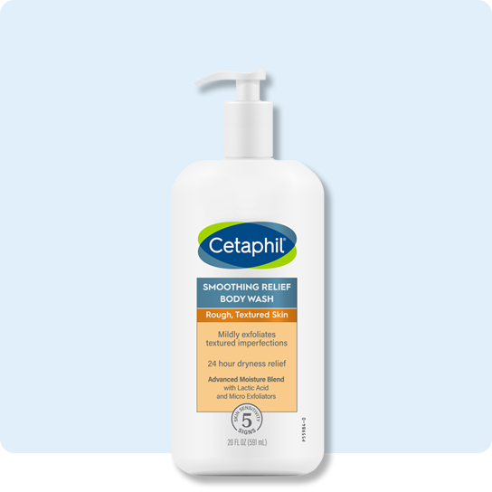 Cetaphil smoothing relief body wash