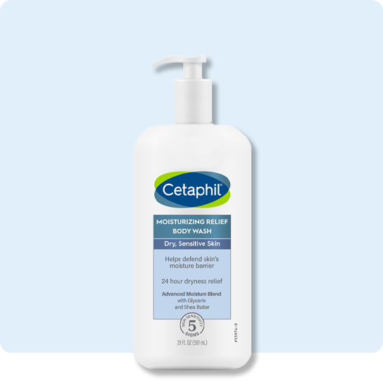 Cetaphil moisturizing relief body wash