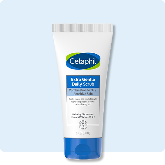 Cetaphil extra gentle daily scrub