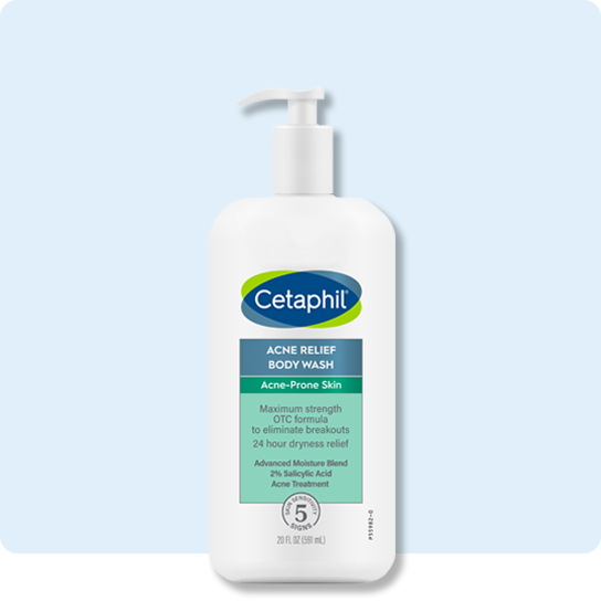 Cetaphil acne relief body wash