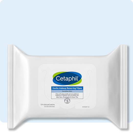 Cetaphil makeup removing wipes