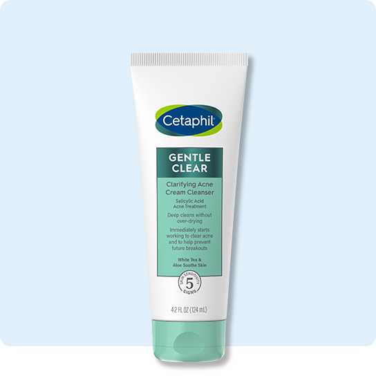 Gentle Clear Clarifying Acne Cream Cleanser