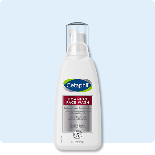 Gentle Foaming Face Wash for Sensitive Skin Cetaphil US