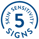 Defends against 5 signs of skin sensitivity